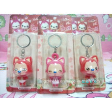 Custom small plastic printed box for keychain (PET box)